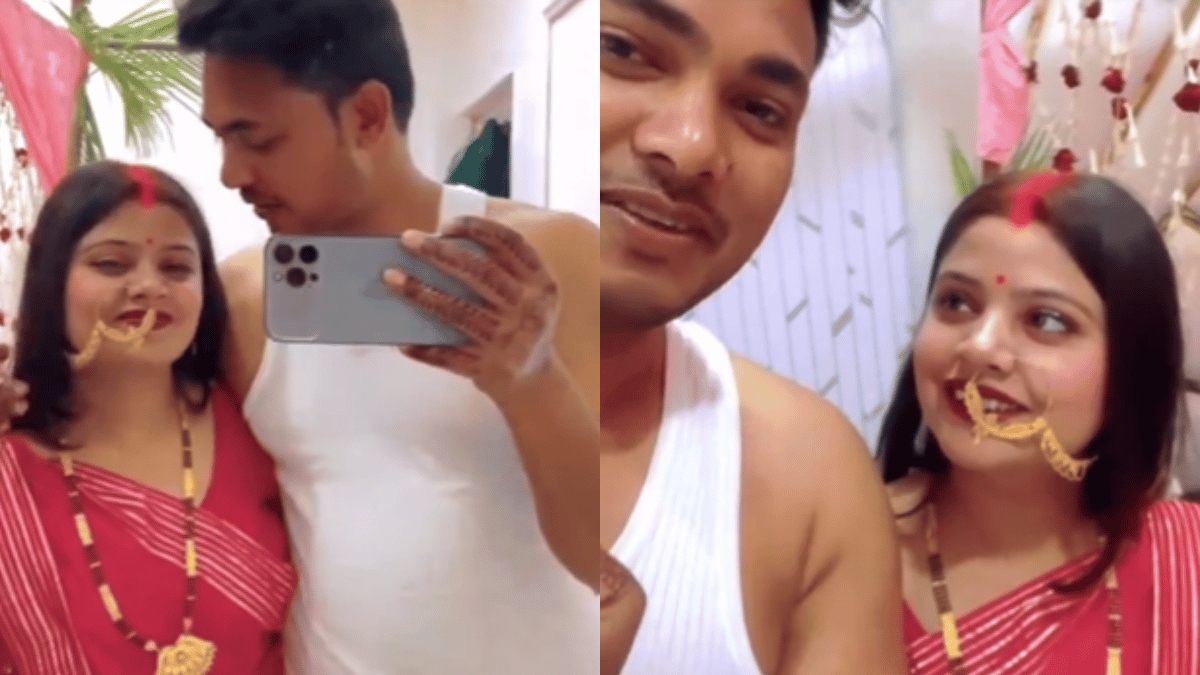 Couples Suhagraat Vlog Goes Viral On Social Media; Trolls Ask Whats  Left To See?