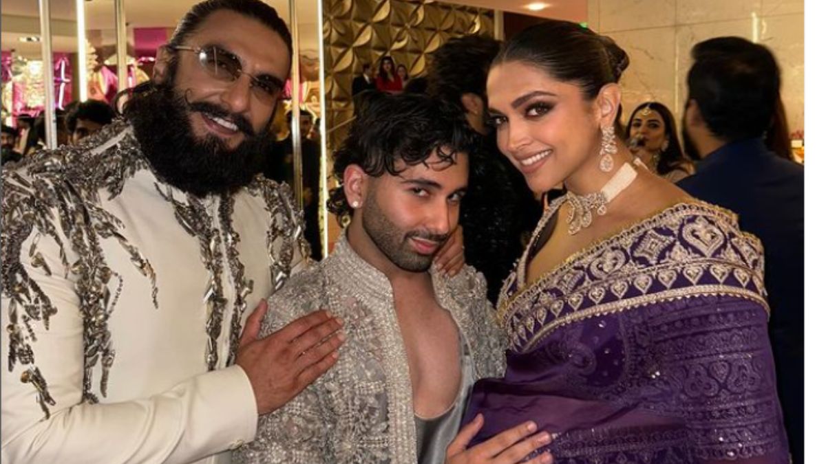 Orry Strikes His Iconic Pose With Mom To Be Deepika Padukone & Ranveer ...