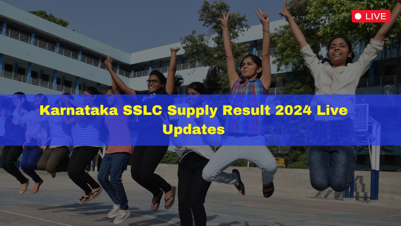 Karnataka SSLC Supply Result 2024 Live Updates(OUT) KSEAB Exam 2 Marks