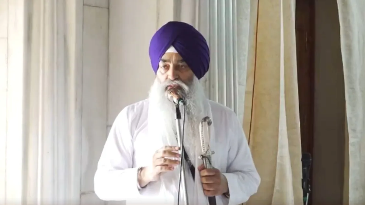 Akal Takht Jathedar Asks For Installation Of Khalistani Separatists ...