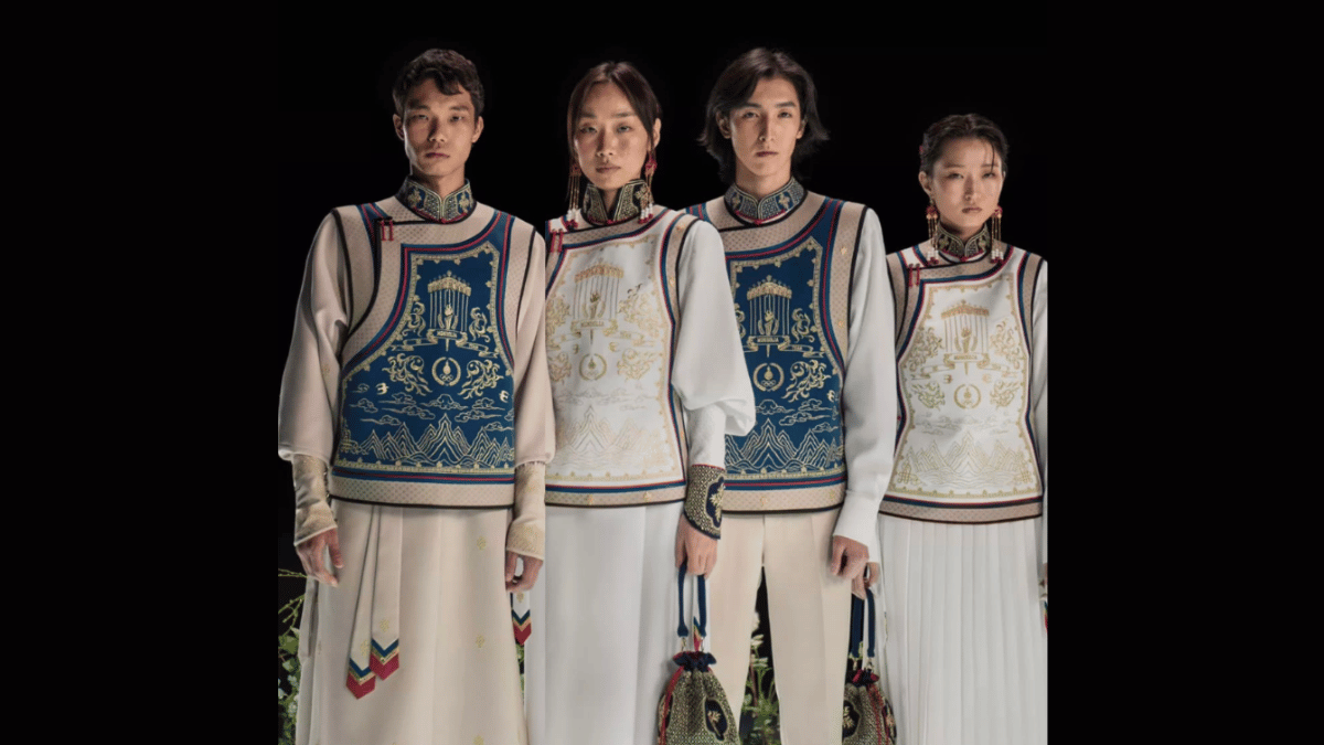 Photos Of Mongolia's Uniform For 2024 Paris Olympics Opening And ...