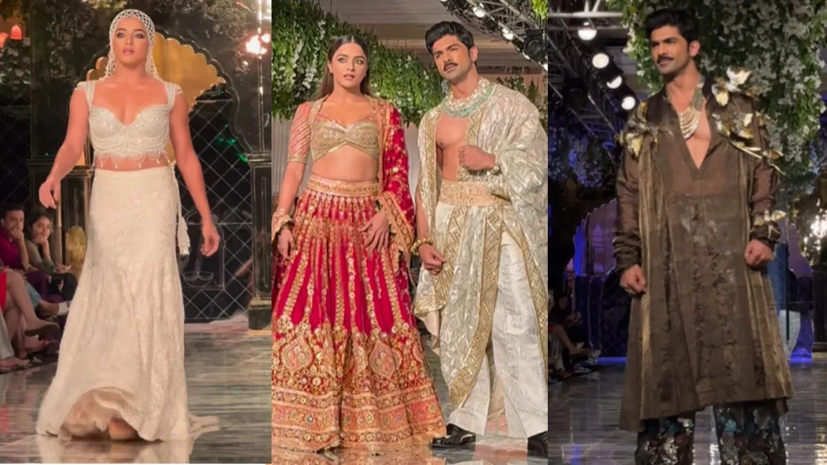 wamiqa-gabbi-and-taha-shah-captivate-audiences-in-stunning-attire-at-india-couture-week-2024