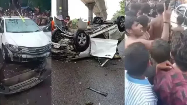 kanwar-yatra-2024-ruckus-after-car-collides-with-kanwar-in-uttar-pradesh-ghaziabad-watch-video-latest-kanwar