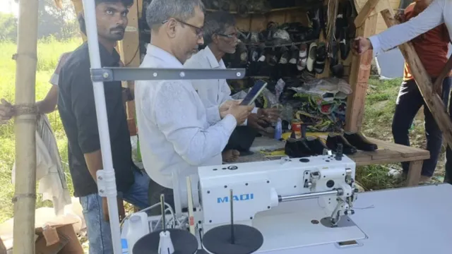 rahul-gandhi-sends-shoe-stitching-machine-to-sultanpur-cobbler