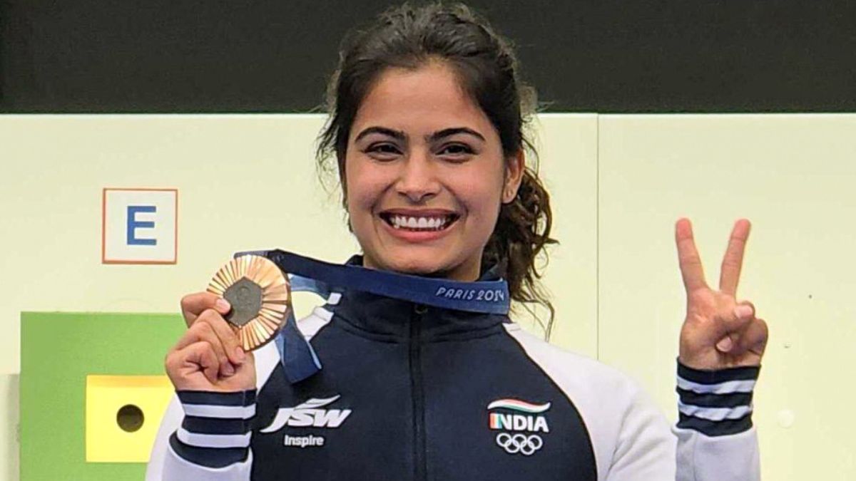 Paris Olympics 2024 Manu Bhaker Wins Gold Medal In Women’s 10m Air