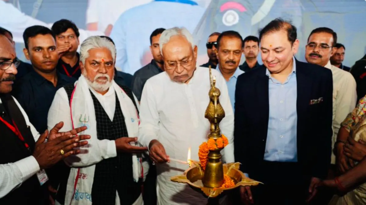 adani-group-to-invest-rs-1600-crore-in-bihar-foundation-stone-laid-for-ambuja-cements-factory-in-nawada