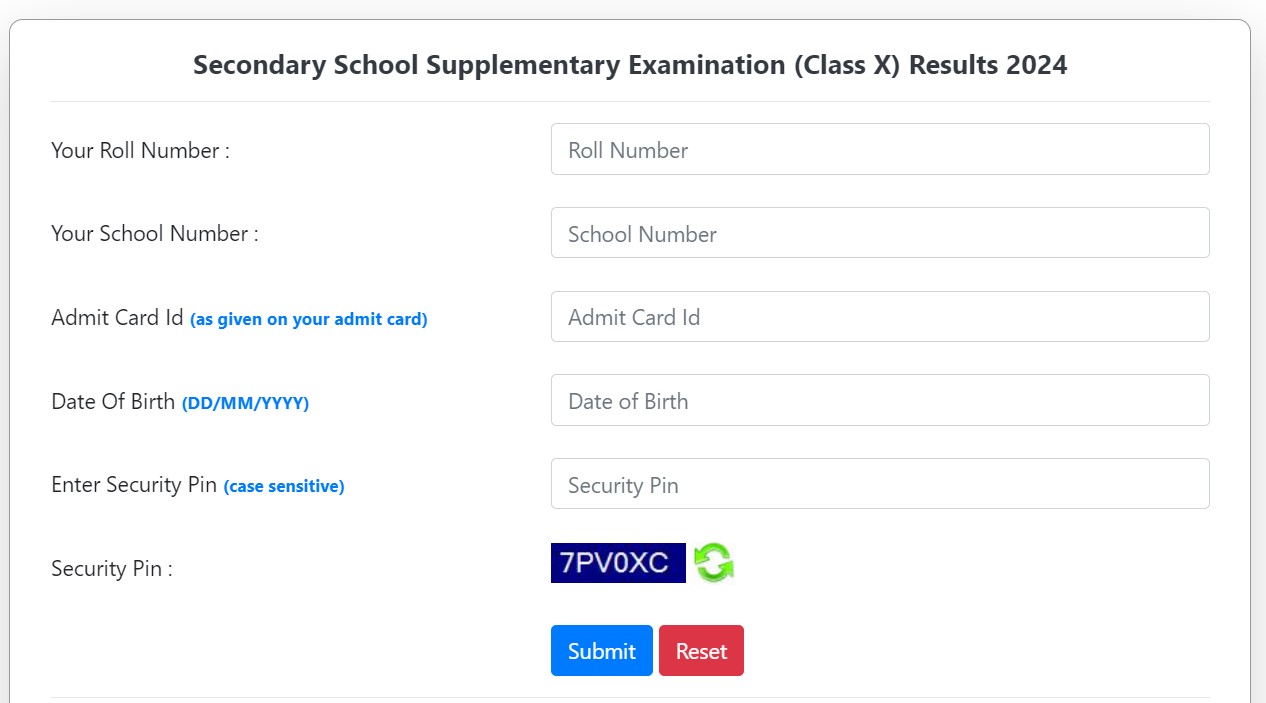 CBSE Class 10th Compartment Result 2024 Live Updates: Link Active At results.cbse.nic.in