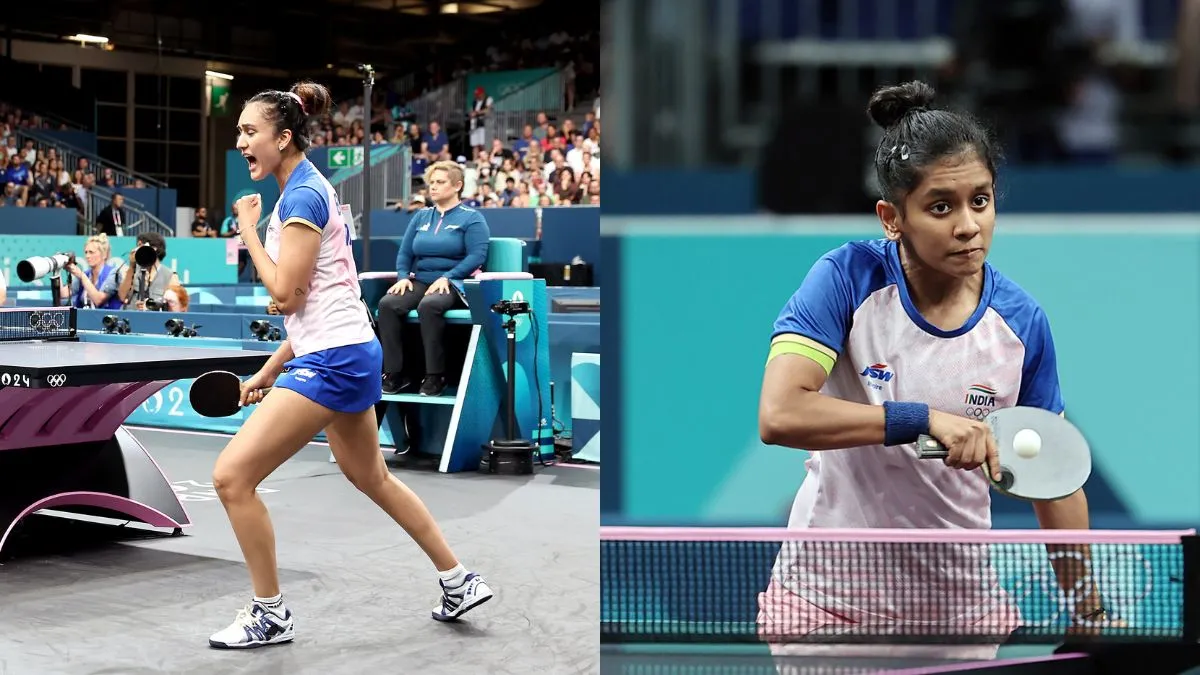 Paris Olympics 2024 Table Tennis Manika Batra Shines Against Romania