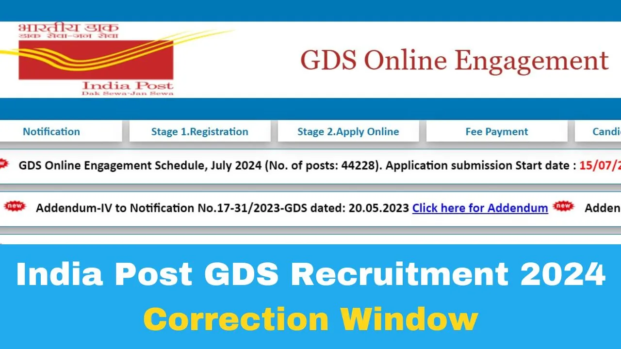 india-post-gds-recruitment-2024-correction-window-to-active-today-for-44228-posts-heres-how-to-edit-indiapostgdsonline-gov-in