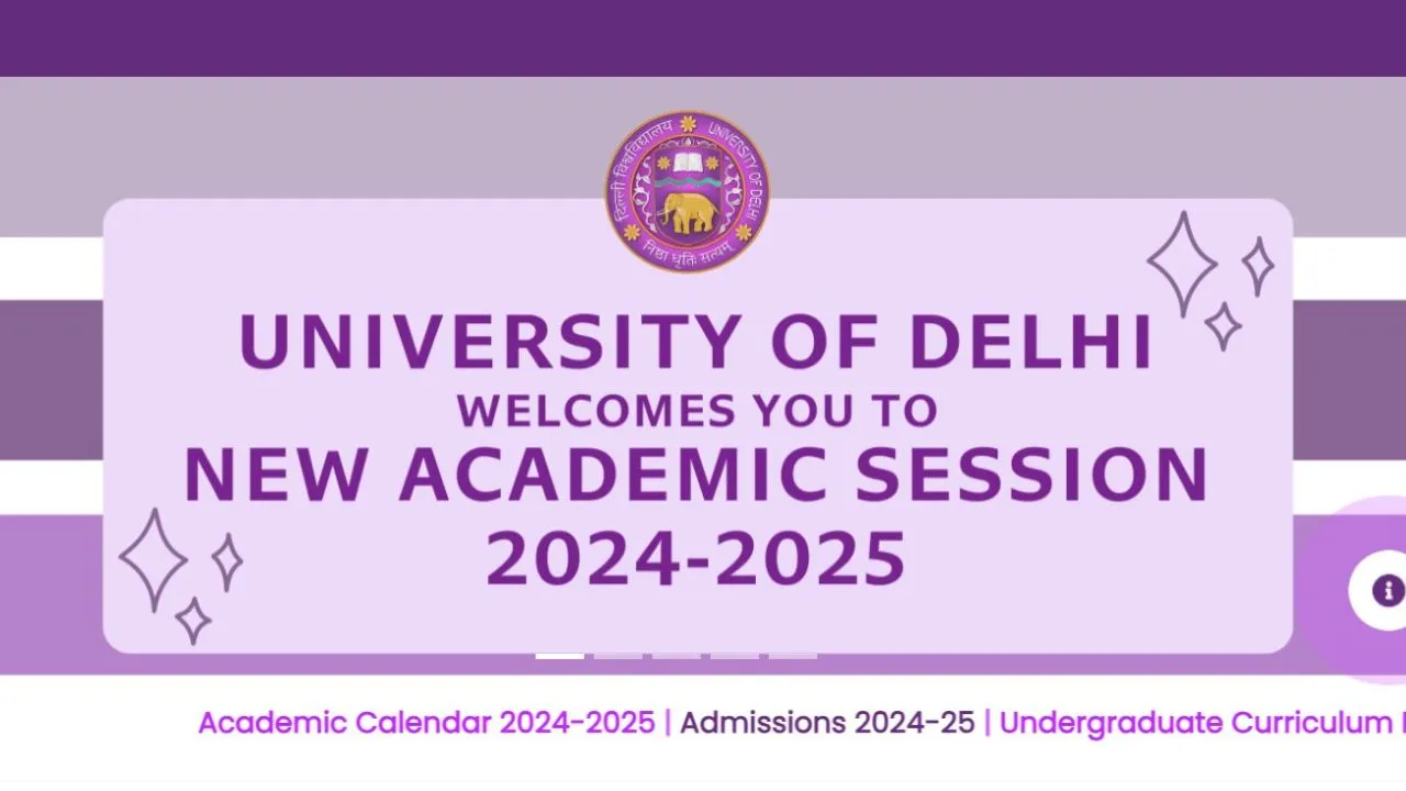 DU UG Admission 2024 CSAS Phase 1, Phase 2 Registration At du.ac.in