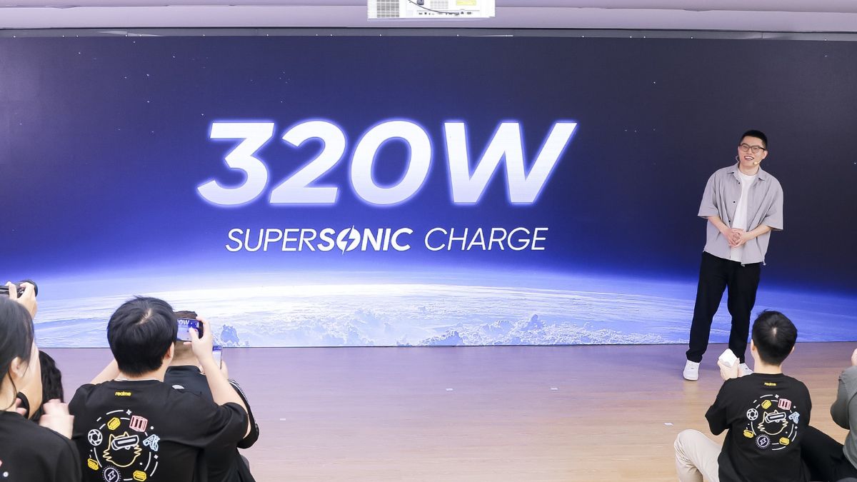 Realme Unveils 320W SuperSonic Charge, Promises Full Charge In Under 5 ...