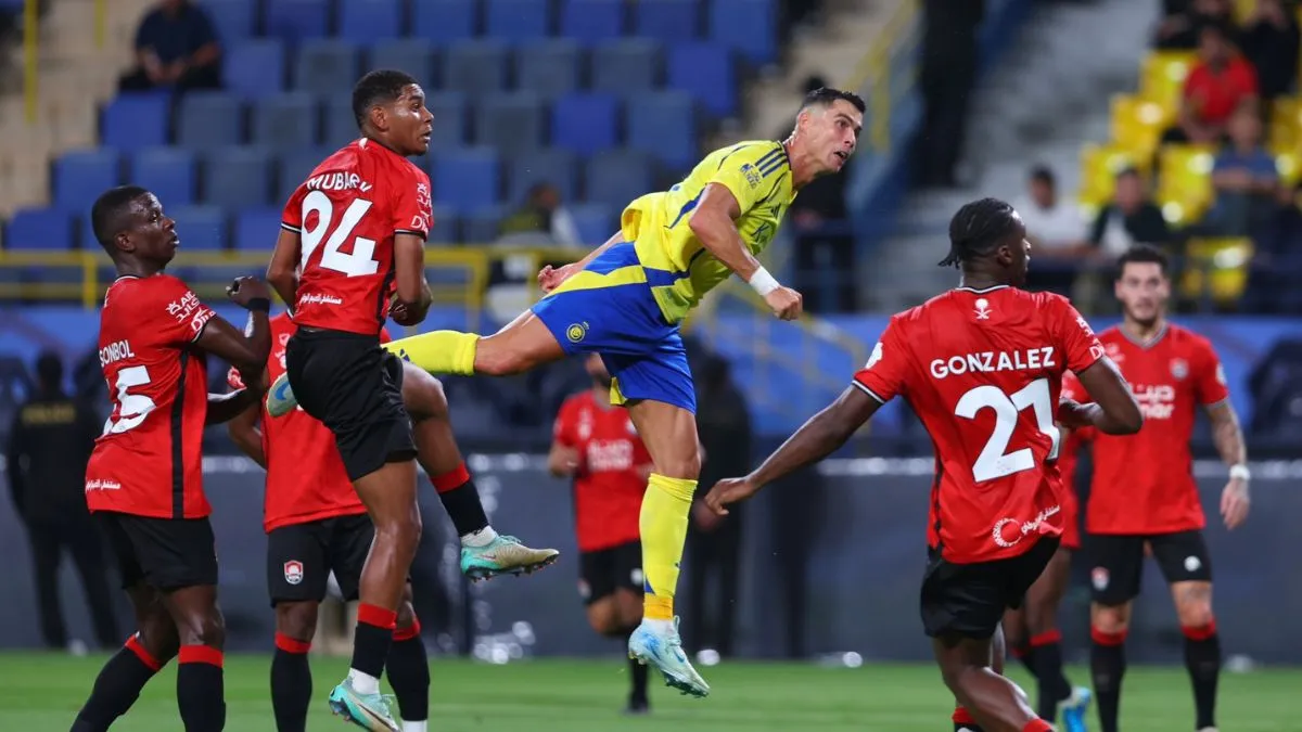 cristiano-ronaldo-scores-record-50th-goal-with-stunning-header-but-alnassr-plays-out-11-draw-against-alraed-watch