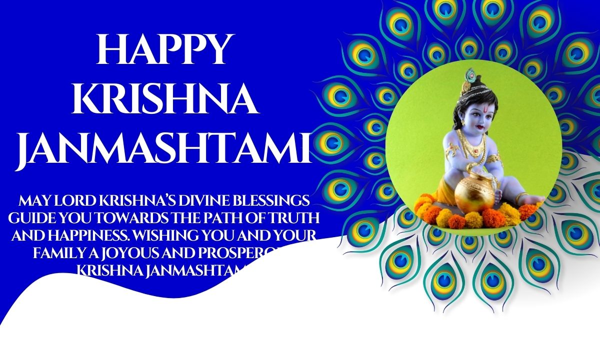 Happy Krishna Janmashtami 2024 Best Wishes, Quotes, Messages, WhatsApp