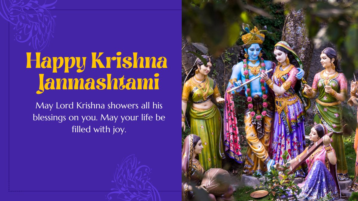 Happy Krishna Janmashtami 2024 Best Wishes, Quotes, Messages, WhatsApp