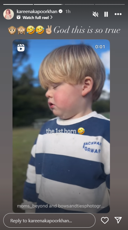 Kareena Kapoor Instagram Story Kareena Kapoor Instagram Post