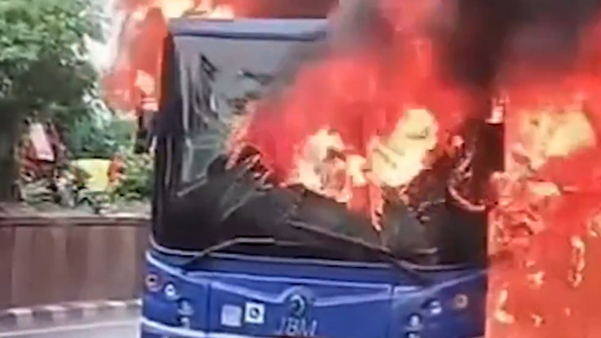 Delhi DTS Bus Catches Fire In Jagatpuri, All 50 Passengers Evacuated ...