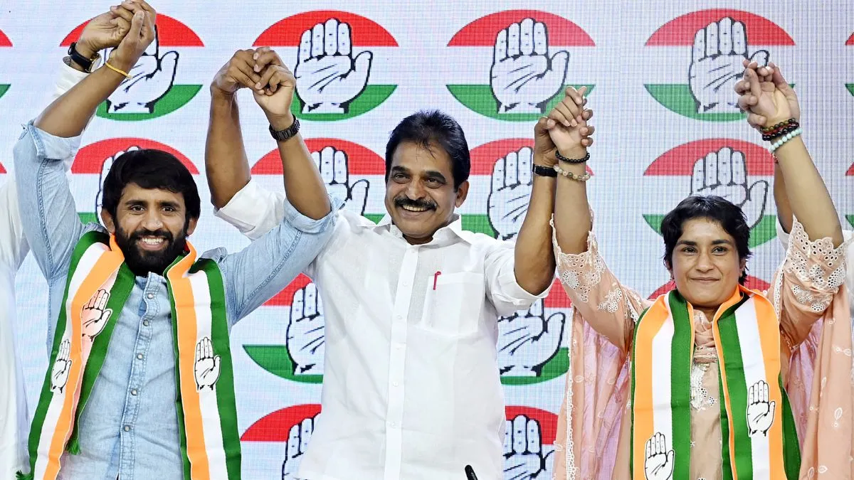 bjp-reacts-after-vinesh-phogat-bajrang-punia-enters-political-ring-if-she-wants-to-become-congress-ki-beti