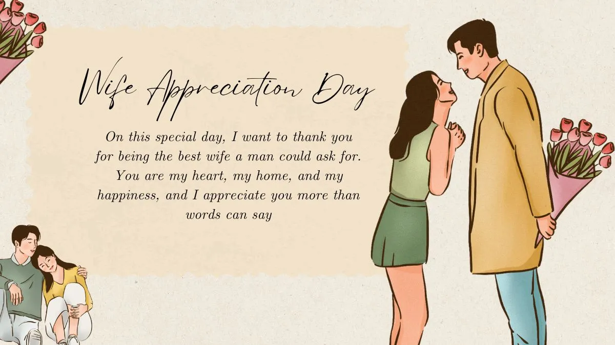 Wife Appreciation Day 2024: 20 Romantic Messages To Send To Your Wife ...