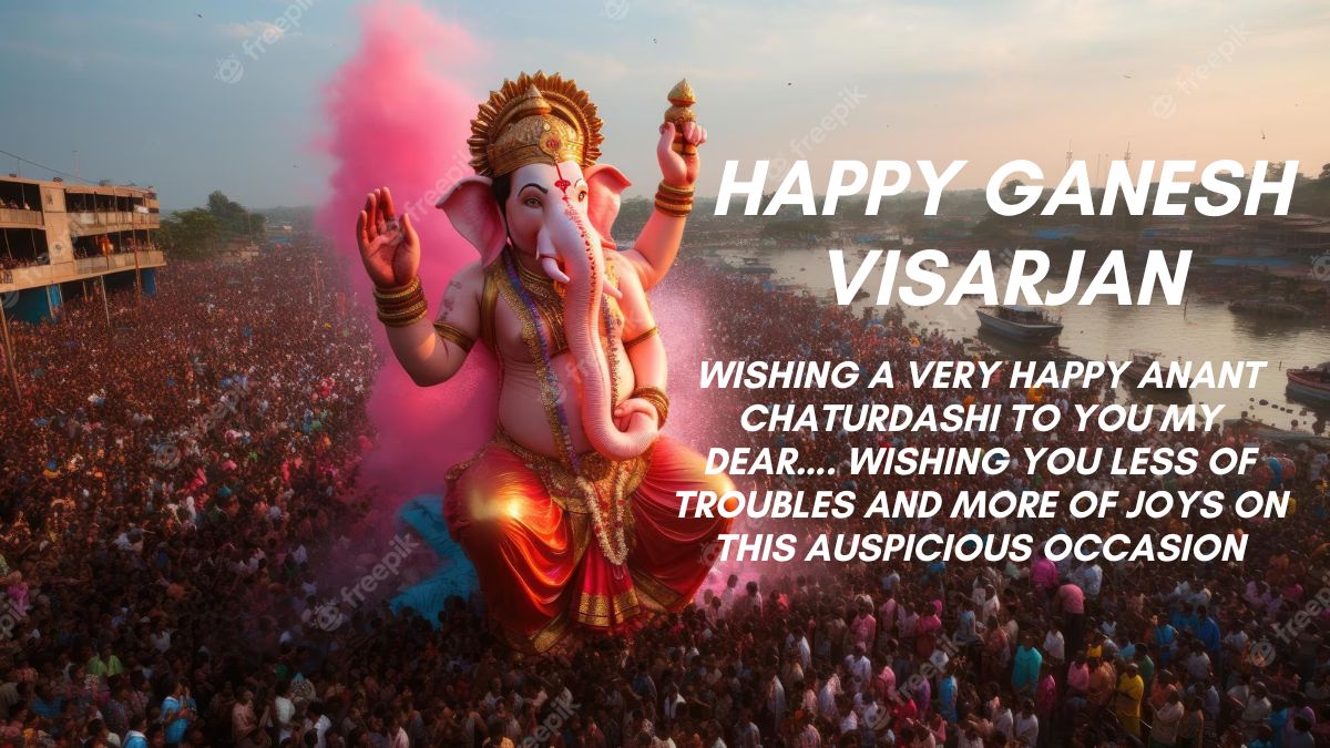 Ganesh Visarjan 2024 Ganpati Visarjan Wishes, Quotes, WhatsApp