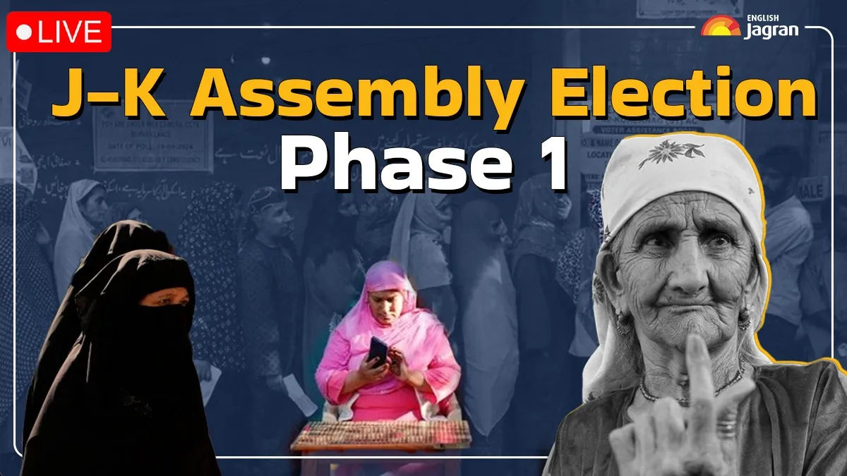 J-K Assembly Election Phase 1 Highlights: Nearly 60% Turnout Recorded Till End Of Polling; Kishtwar Logs Highest Polling Percentage 
