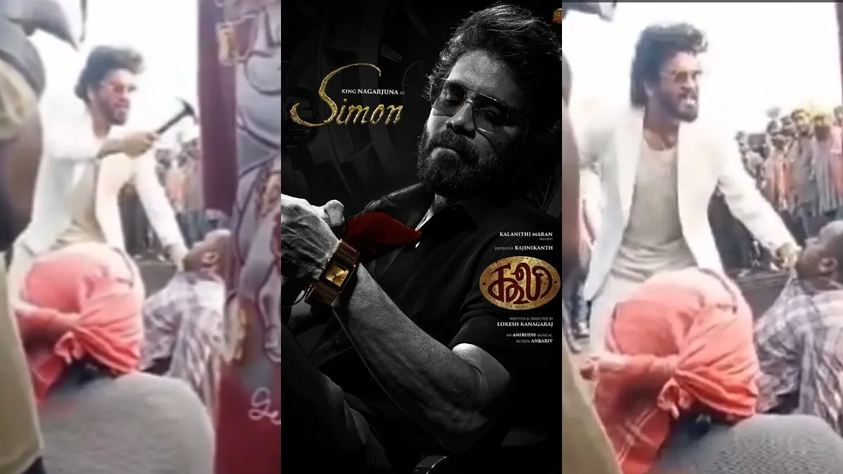 rajinikanth-coolie-in-trouble-as-nagarjuna-action-scene-gets-leaked-online-lokesh-kanagaraj-condemns