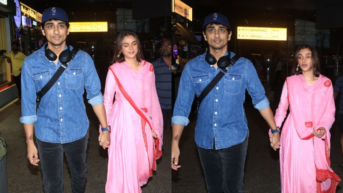 Aditi Rao Hydari-Siddharth's FIRST Public Appearance After Marriage Is ...