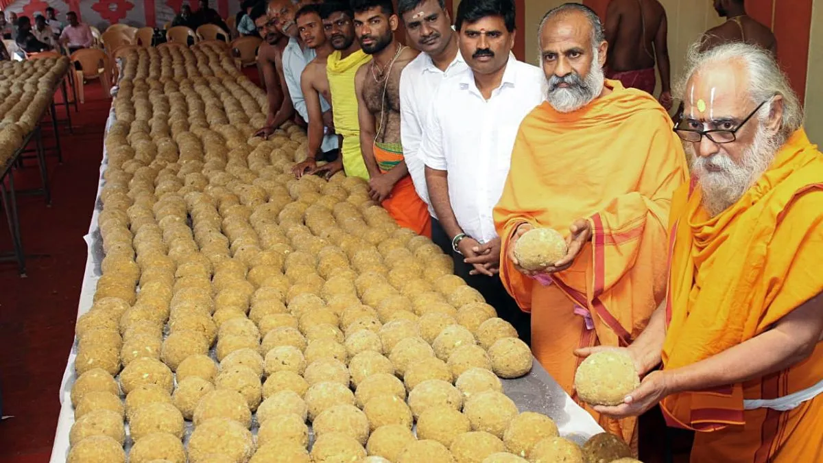 TDP Claims Lab Report Shows ‘Beef Tallow’ In Tirupati Laddus Prasadam; BJP Demands Legal Action