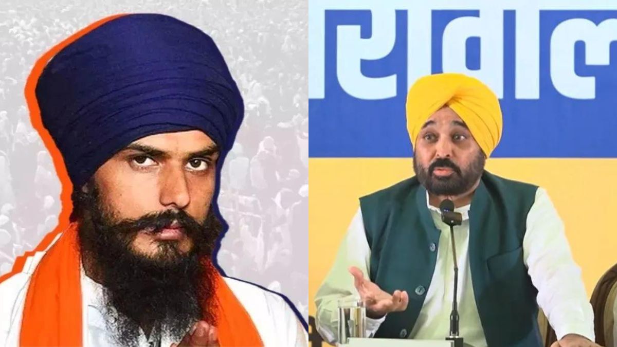 amritpal-singh-threat-khalistani-leader-cm-bharwant-mann-khadoor-sahib-lok-sabha-seat-punjab-police-hc-affidavit-beant-singh-assassination