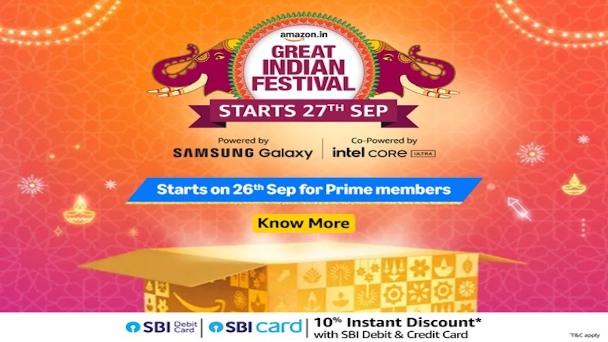 Amazon Great Indian Festival Sale 2024 Live Updates Top Deals And Offers