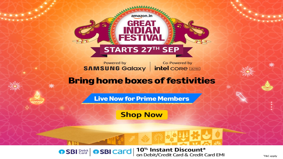 Amazon Great Indian Festival 2024 Is Now LIVE Grab Offers On Best