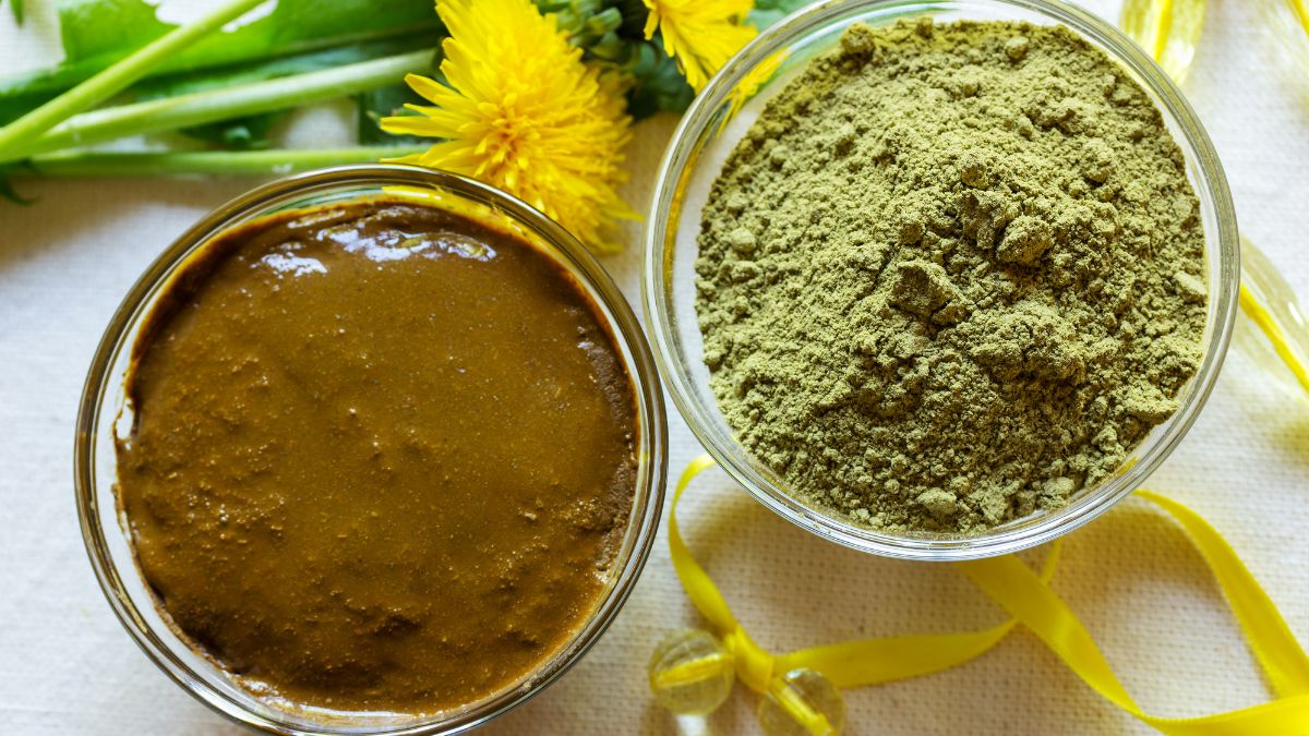 henna hair mask