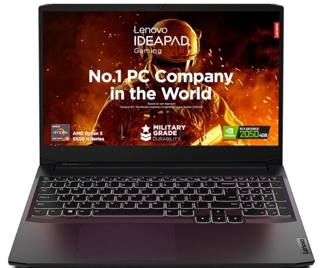 Lenovo [Smart Choice Ideapad Gaming 3 Laptop, 82K20289In