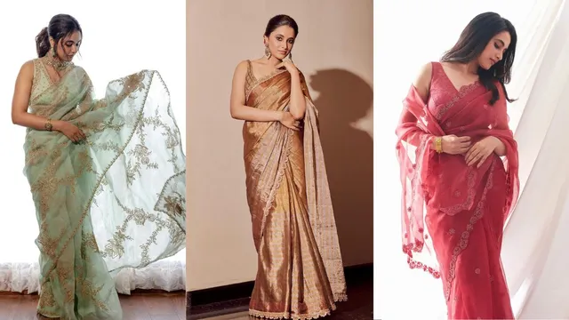saripodhaa-sanivaaram-actress-priyanka-mohan-inspired-5-gorgeous-saree-looks-to-shine-this-festive-season