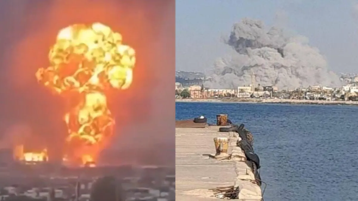 israeli-airstrikes-target-power-plants-oil-facilities-and-seaport-in-yemen-hodeidah-video