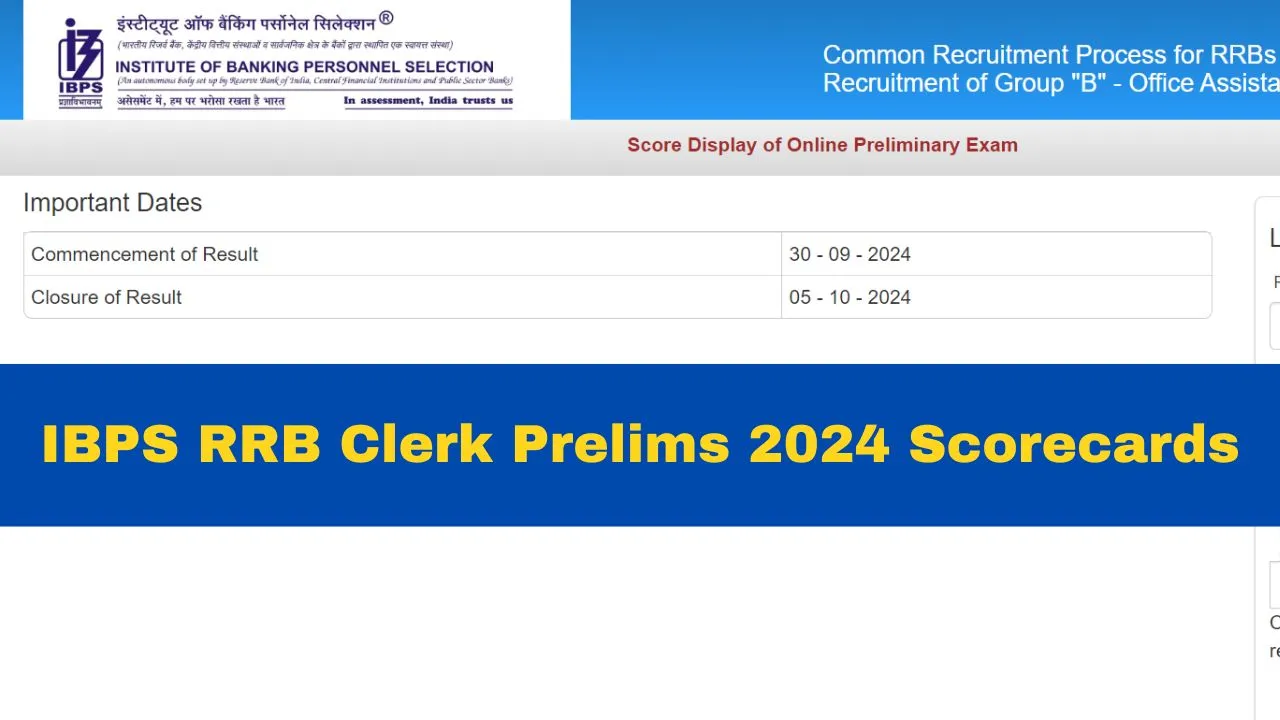 ibps-rrb-clerk-prelims-2024-scorecards-out-at-ibps-in-get-direct-link-here