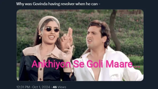 actor-govinda-accidental-bullet-injury-triggers-fan-reactions-netizens-share-memes-recalling-akhiyon-se-goli-maare-dialogue