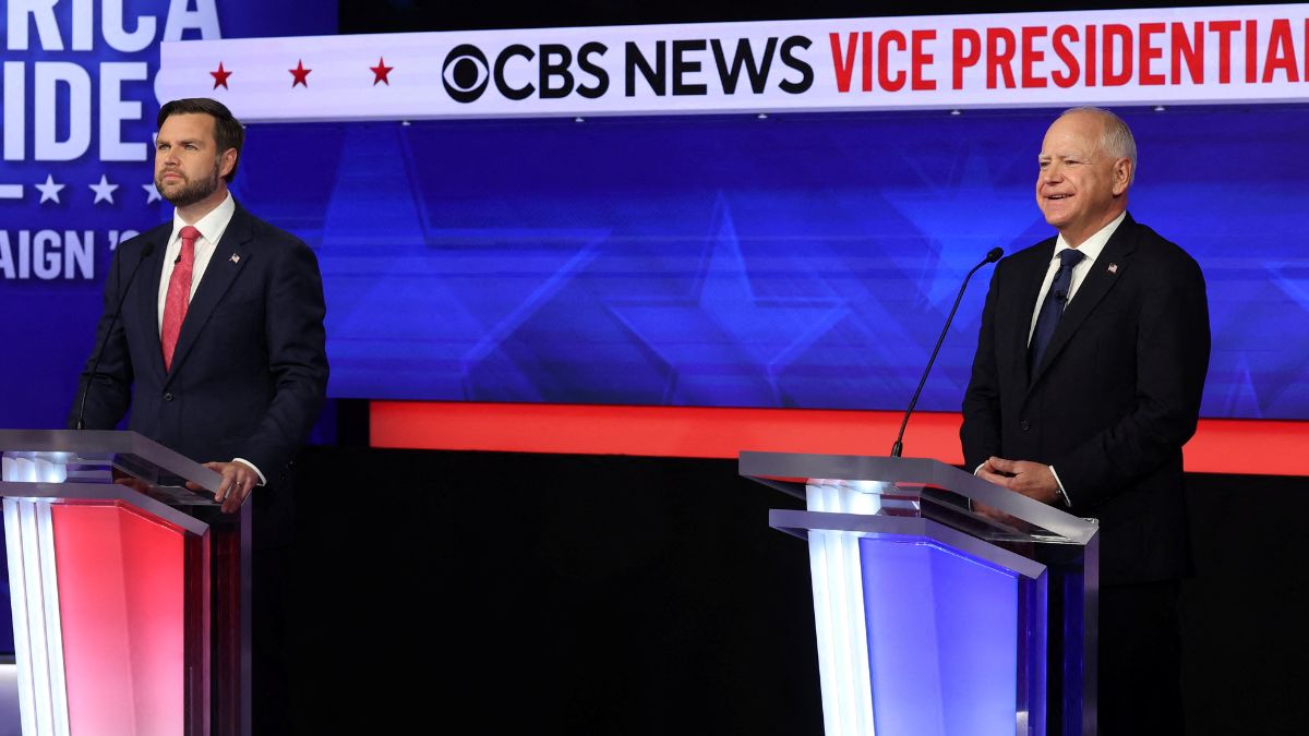 US Vice Presidential Debate Vance, Walz Clash Over Abortion