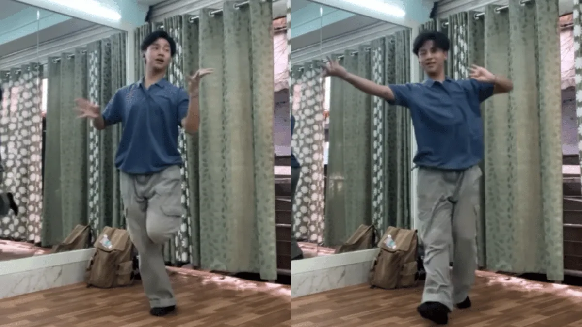 man-classical-dance-on-shah-rukh-khan-tere-naina-song-wins-internet-netizens-are-in-love-with-his-clean-mudras-viral-video