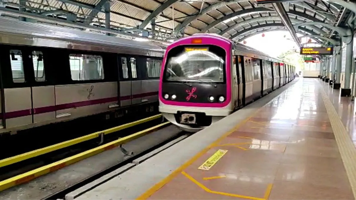 Bengaluru Update - Metro Green Line Services Disrupted Today Till 2 PM Today !