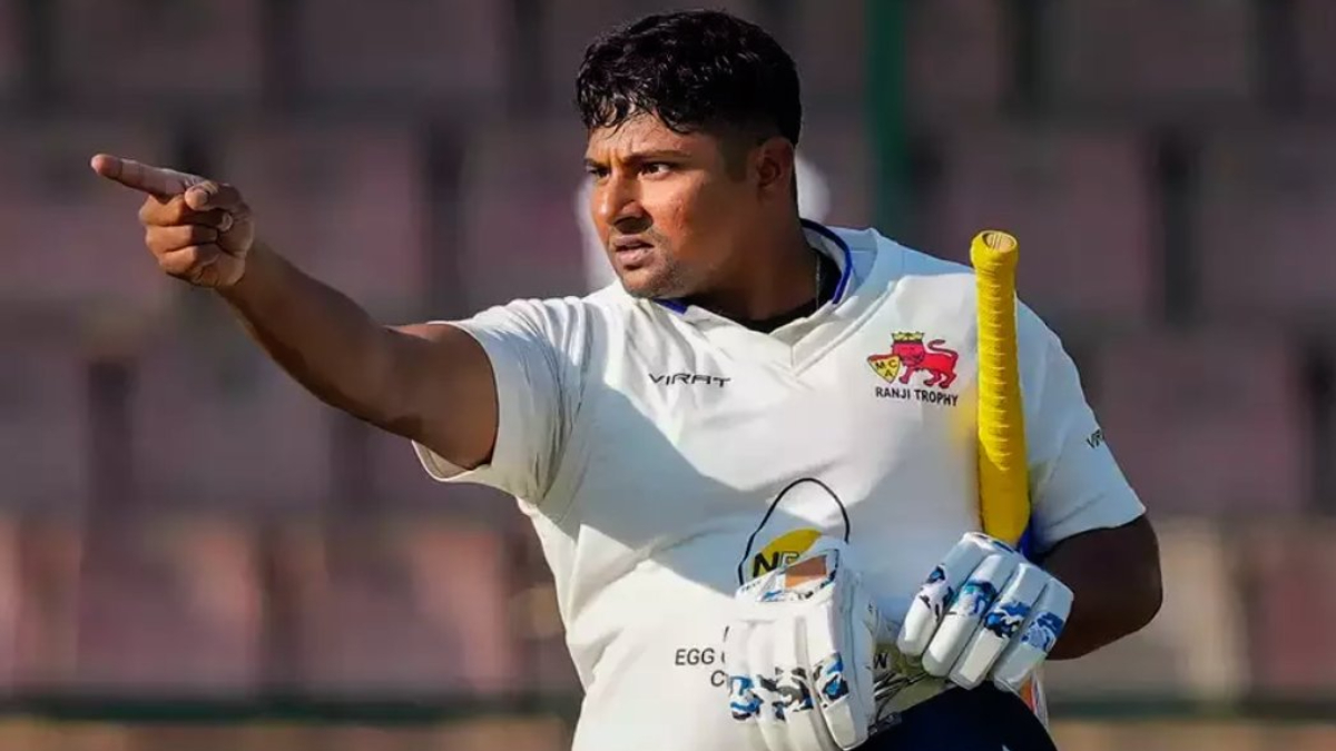 Irani Cup 2024 Unbeaten Sarfaraz Khan Holds Fort For Mumbai As ROI