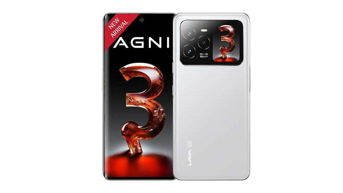 Lava Agni 3 5G Launched With Dual Display, iPhone-Like Action Key In ...