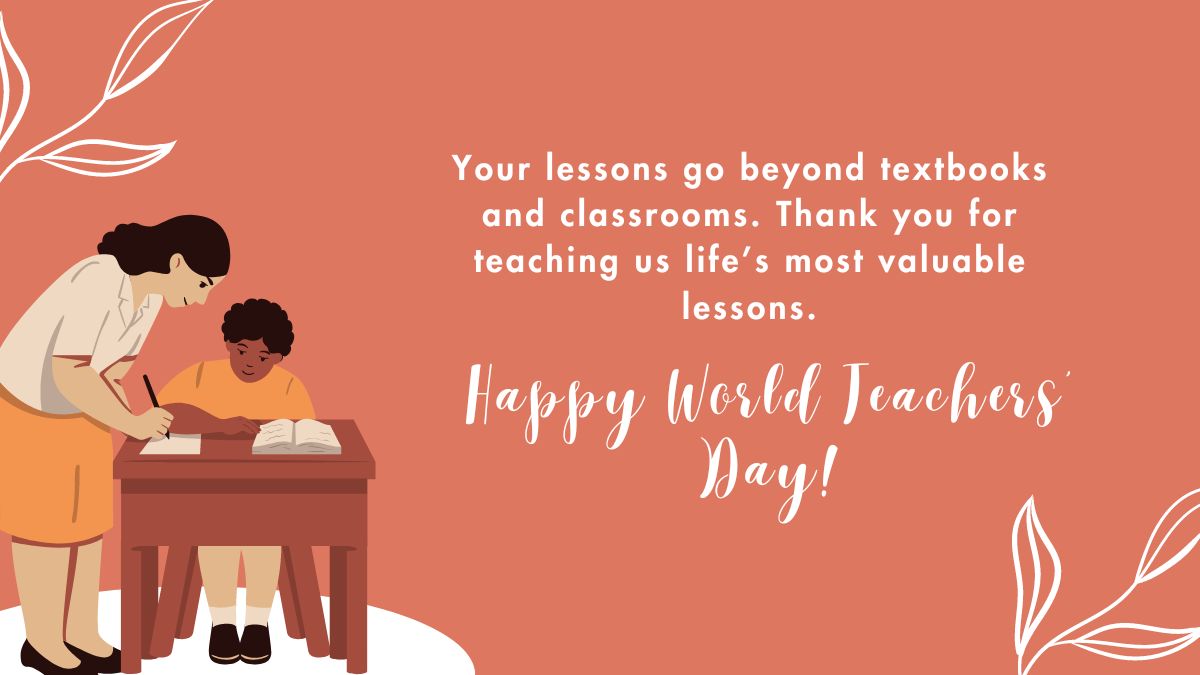 World Teacher’s Day 2024 Best Wishes, Messages, Quotes, HD Images