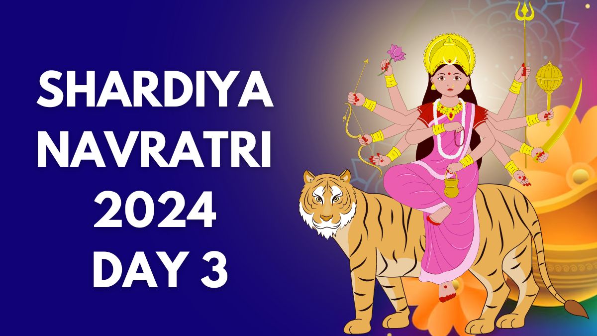 Shardiya Navratri 2024 Day 3 Check Colour, Puja Vidhi, Shubh Muhurat