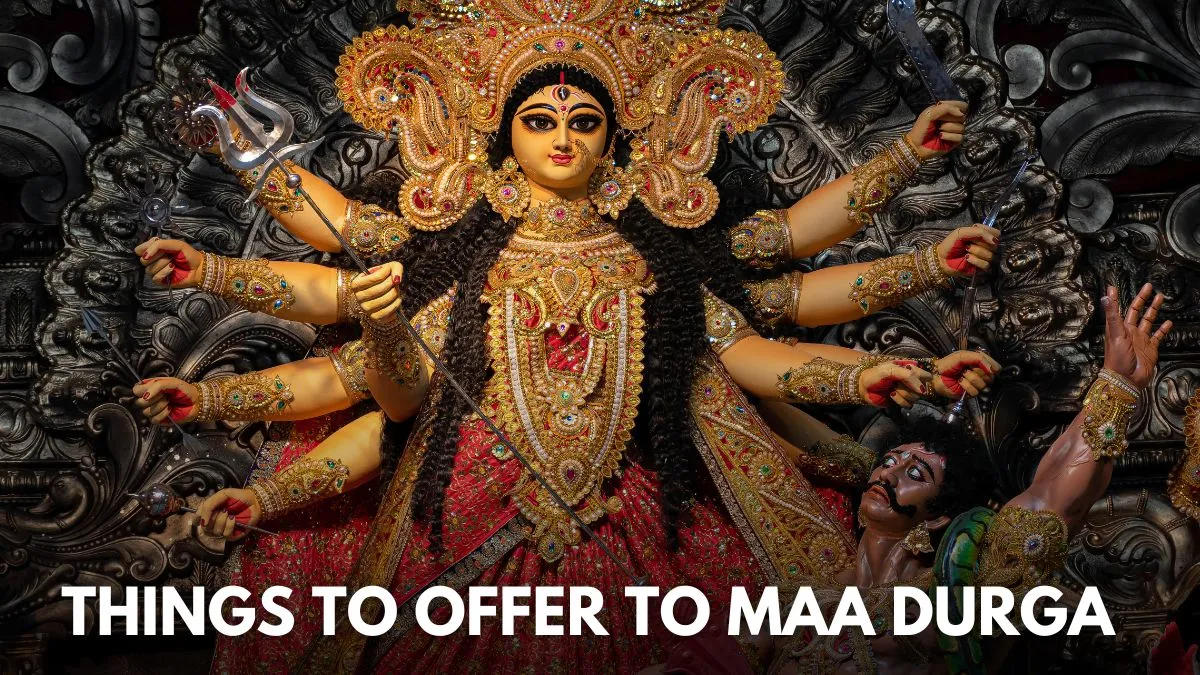 Shardiya Navratri 2024 Offer THESE 7 Lucky Things To Maa Durga For