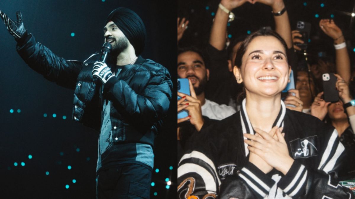diljit-dosanjh-london-concert-features-pakistani-actor-hania-aamir-and-badshah-surprise-appearance-watch