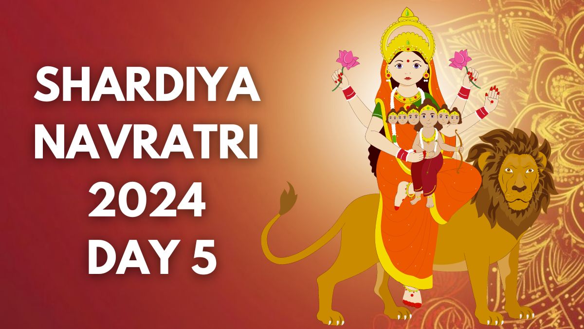 Shardiya Navratri 2024 Day 5 Check Colour, Puja Vidhi, Shubh Muhurat