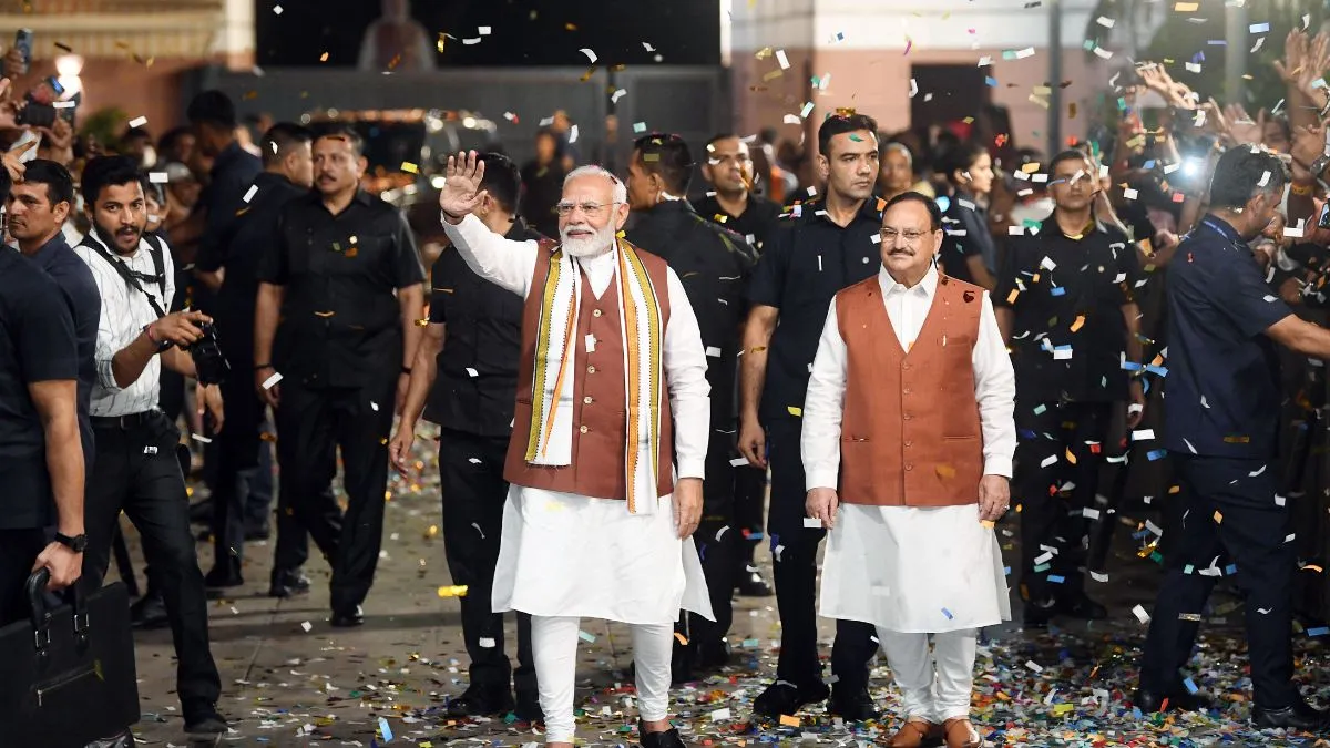 haryana-election-result-2024-pm-modi-addresses-bjp-workers-cm-saini-haryana-historic-win-haryana-jk-elections