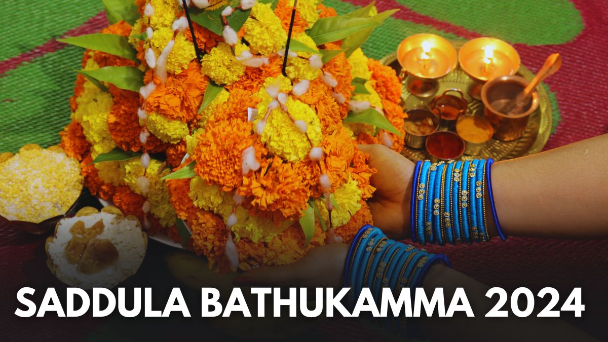 Saddula Bathukamma 2024 Date, Significance And Rituals Of This Telugu