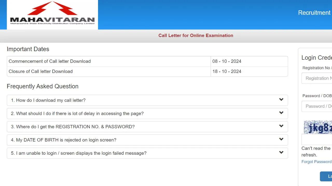 msedcl-admit-card-2024-out-mahavitaran-junior-assistant-exam-call-letter-released-at-mahadiscom-in-get-direct-link-here