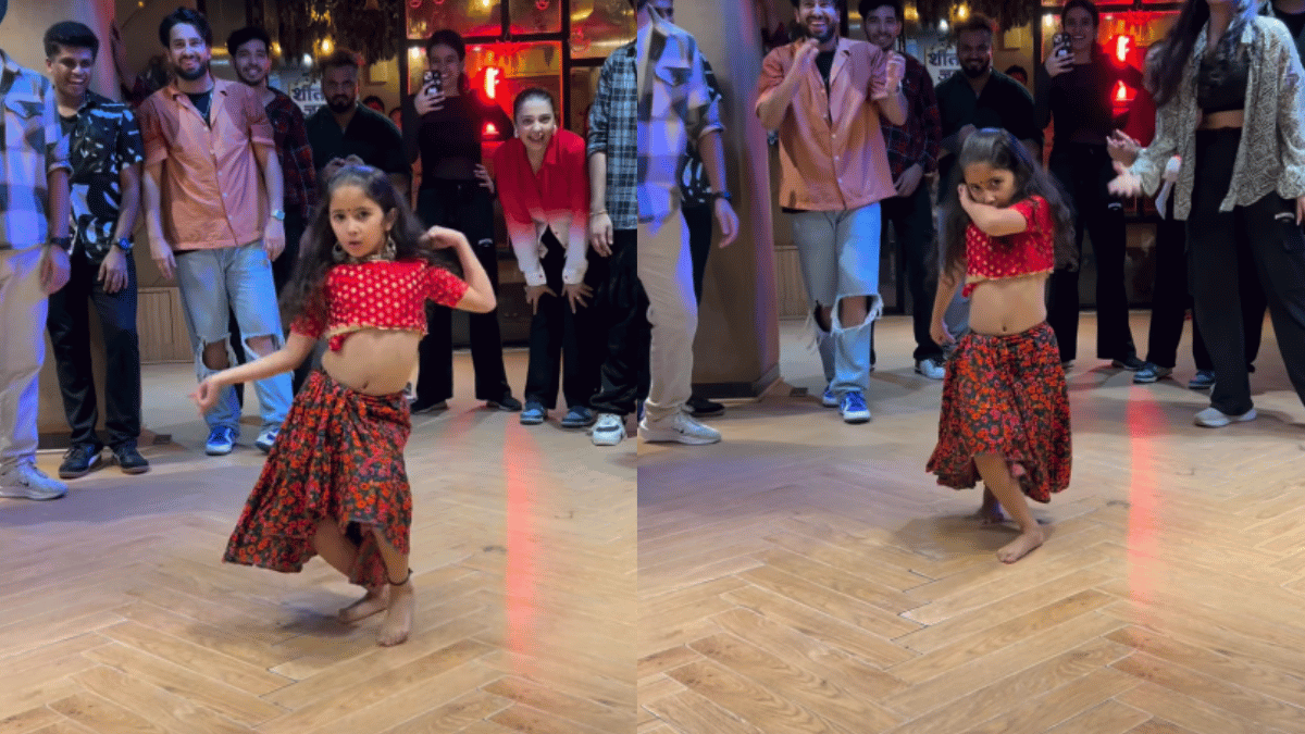 Little Girl’s Killer Dance Moves And Adorable Expressions On Aayi Nai